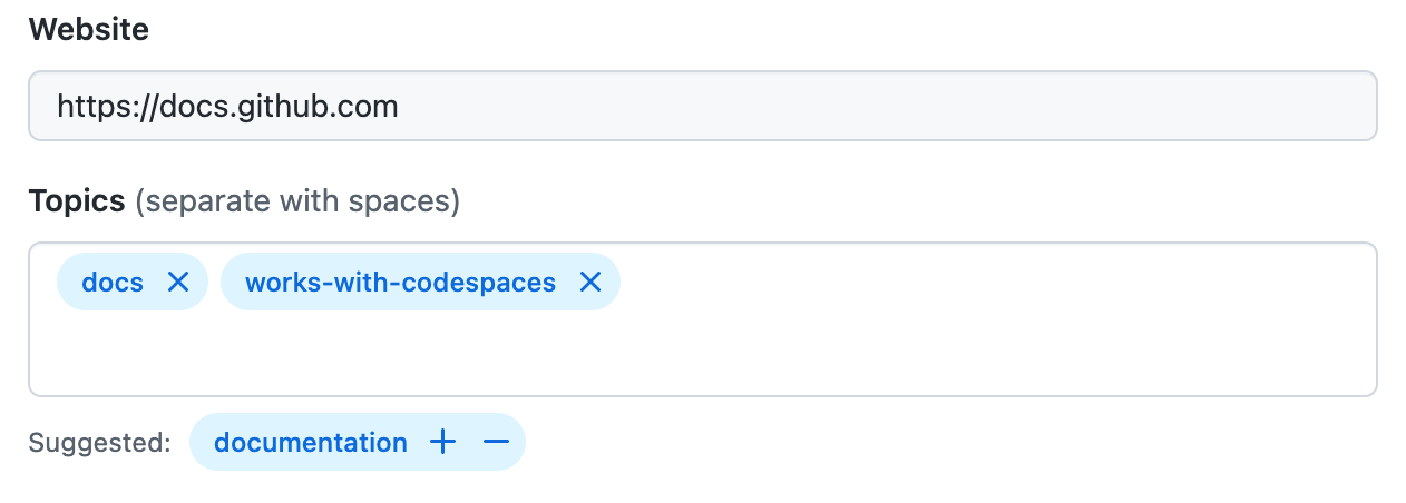 Formulário para inserir tópicos